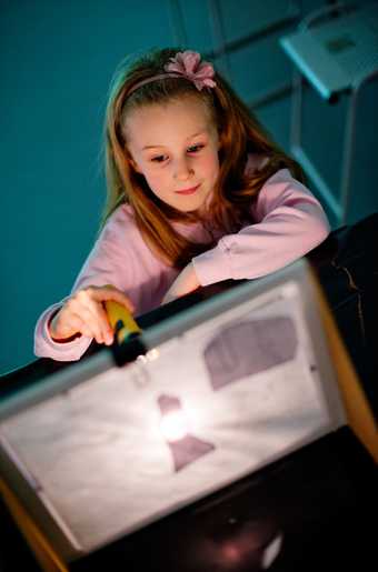 Miniclick workshop at Tate Liverpool a part of LightNight 2015 and LOOK 15