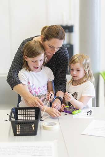 Family workshop at Tate Liverpool