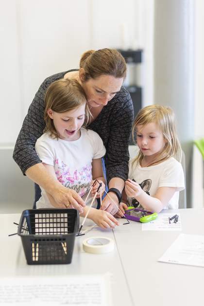 Family workshop at Tate Liverpool