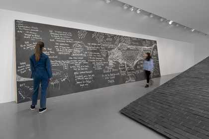 Installation view of ‘Amalgam’ at the Palais de Tokyo, Paris