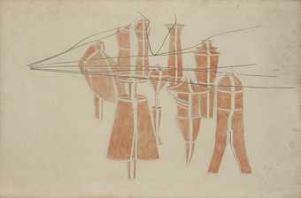 Marcel Duchamp, Cemetery of Uniforms and Liveries, No. 2 1914