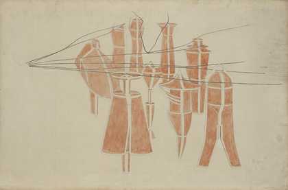 Marcel Duchamp, Cemetery of Uniforms and Liveries, No. 2 1914