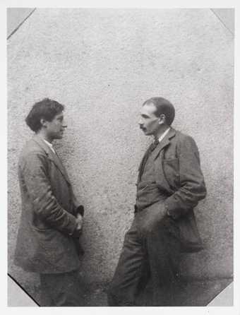 Photograph of Duncan Grant and Maynard Keynes at Asheham House in Sussex, the home of Leonard and Virginia Woolf, Tate Archive