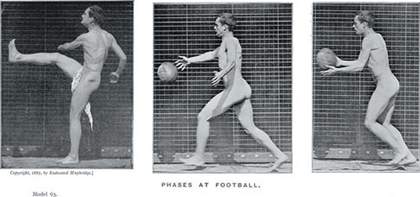 Eadweard Muybridge Phases at Football (Model 63)