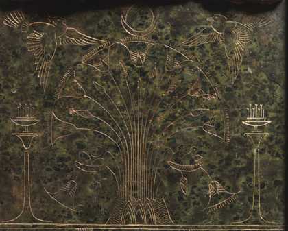 Edward Onslow Ford Applause 1893 (detail of front plinth)