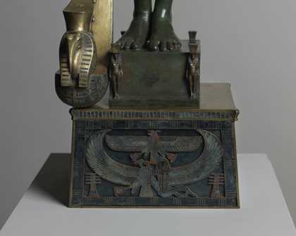 Edward Onslow Ford The Singer (detail of feet and front of plinth)