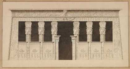 Dominique-Vivant Denon and Louis-Pierre Baltard The Temple at Dendera 1802, from Voyage dans la Basse et la Hauté Egypte, vol.2,