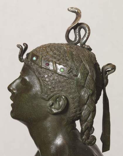 Edward Onslow Ford Applause 1893 (detail of head)