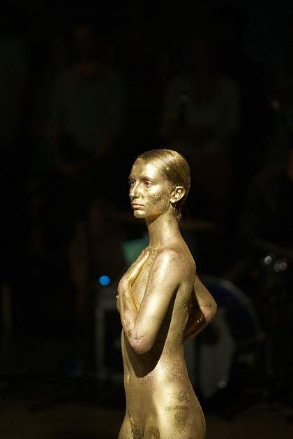 Eddie Peake, Amidst a Sea of Flailing High Heels and Cooking Utensils, Part 1 2012