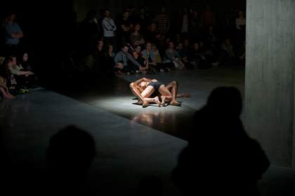 Eddie Peake, Amidst a Sea of Flailing High Heels and Cooking Utensils, Part 1 2012