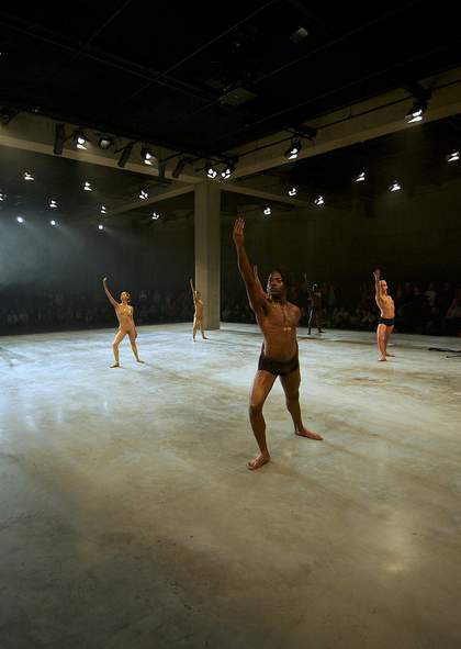 Eddie Peake, Amidst a Sea of Flailing High Heels and Cooking Utensils, Part 1 2012