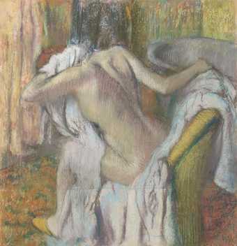 Edgar Degas After the Bath, Woman Drying Herself