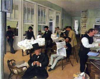 Edgar Degas Cotton Exchange in New Orleans 1873