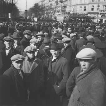 Edith Tudor-Hart, Unemployed Workers' Demonstration, Vienna, 1932 - National Galleries of Scotland