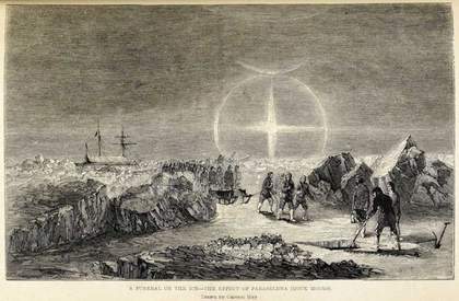 Edmund Evans after Captain May A Funeral on the Ice – The Effect of Paraselena (Mock Moons)