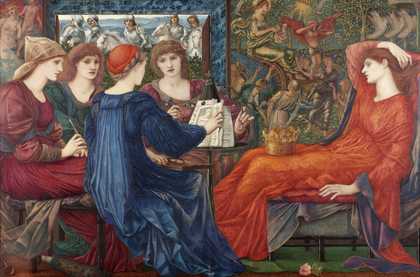 Edward Burne-Jones, Laus Veneris, 1873–8 - Laing Art Gallery, Newcastle upon Tyne