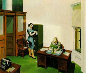 Edward Hopper Office at Night 1940