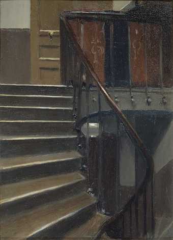 Edward Hopper Stairway at 48 rue de Lille, Paris 1906