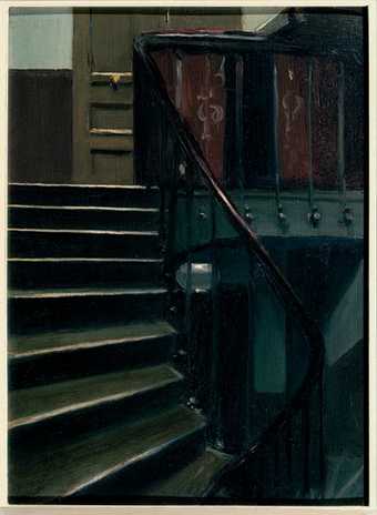 Edward Hopper Stairway at 48 rue de Lille Paris 1906