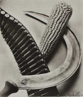 Tina Modotti Bandelier, Corn and Sickle 1927 The Sir Elton John Photographic Collection 