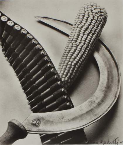 Tina Modotti Bandelier, Corn and Sickle 1927 The Sir Elton John Photographic Collection