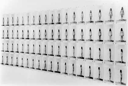 Eleanor Antin Carving A Traditional Sculpture 1972