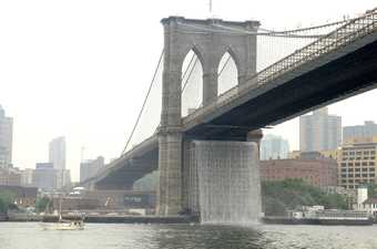 Olafur Eliasson The New York City Waterfalls 2008