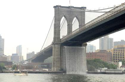 Olafur Eliasson The New York City Waterfalls 2008