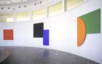 Ellsworth Kelly Installation view at Tate St Ives 2006
