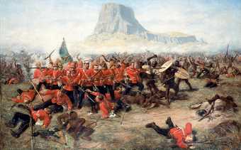 Charles Edwin Fripp The Battle of Isandlwana, 22 January 1879 c1885
