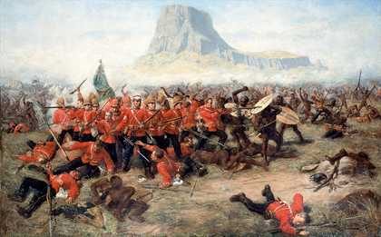 Charles Edwin Fripp The Battle of Isandlwana, 22 January 1879 c1885