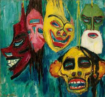 Emil Nolde Masks Still Life III 1911