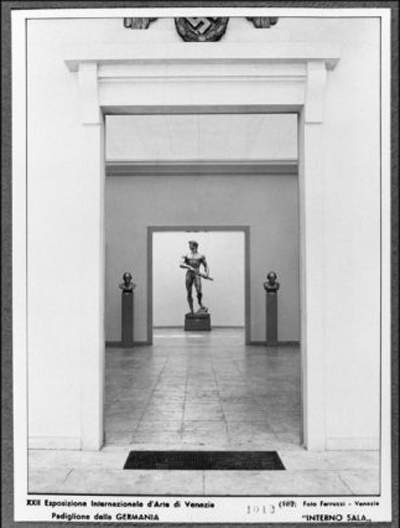 Entrance to German Pavilion, Venice Bienniale, 1940