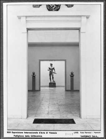 Entrance to German Pavilion, Venice Bienniale, 1940 