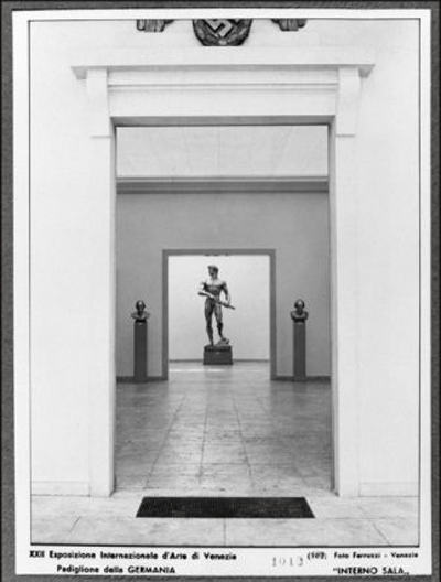 Entrance to German Pavilion, Venice Bienniale, 1940