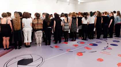 Emily Roysdon, I am a helicopter, camera, queen 2012