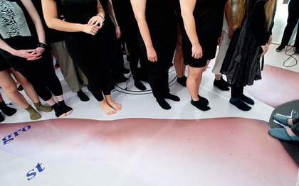 Emily Roysdon, I am a helicopter, camera, queen 2012