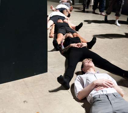 Emily Roysdon, I am a helicopter, camera, queen 2012