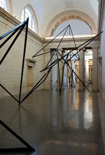 Eva Rothschild Installation view at Tate Britain 2, 2009