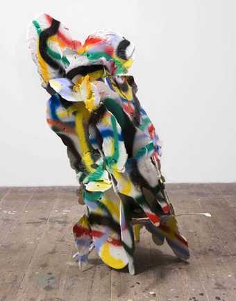Nick Evans White Creature Forms 2006, multi-coloured self-standing sculpture