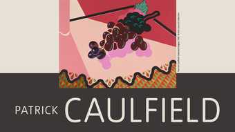 Patrick Caulfield exhbition at Tate Britain banner
