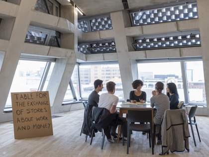 Three Tables at Tate Exchange