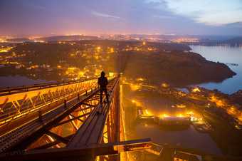 Bradley Garrett, photo of an urban explorer