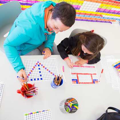 People colouring © Tate