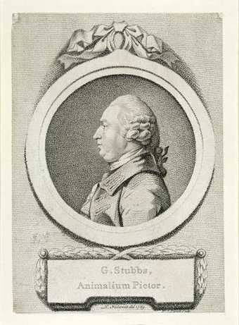 Falconet Portrait study of George Stubbs 1792