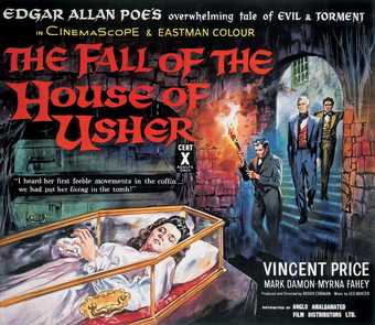 The Fall of the House of Usher 1960 Film poster