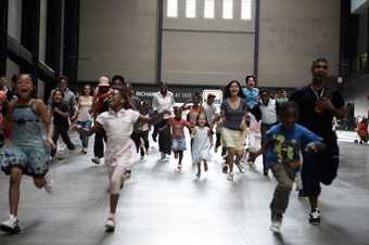 Family at Tate Modern
