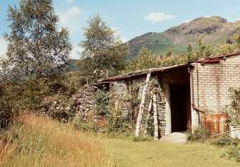 Photograph of Elterwater Merz Barn in 1953