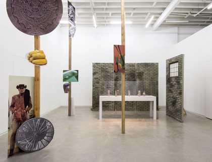 Geoffrey Farmer, The Grass and the Banana go for a walk, 2013