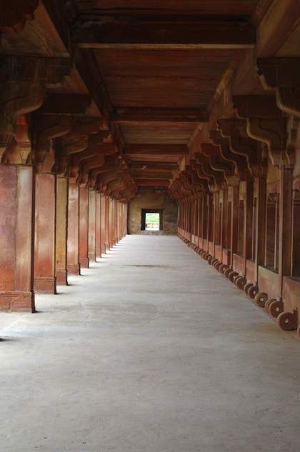 Nasreen Mohamedi Fatehpur Sikri India